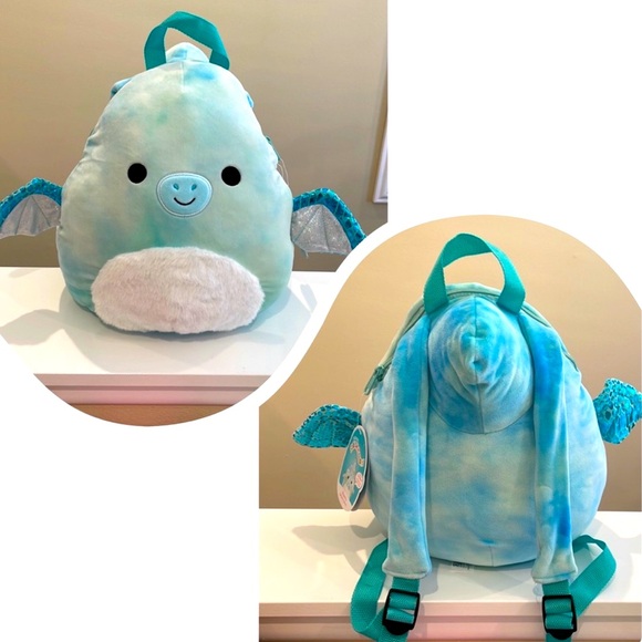 Squishmallow Shantira The Pterodactyl Backpack (Series 2) 12in 2020 Edition - Picture 1 of 15